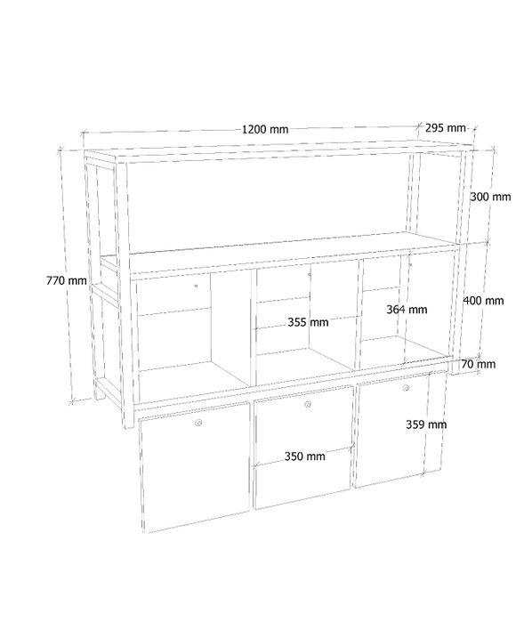 Hanah Home Nero v2 - Atlantic Pine, Black Hanah Home Nero v2 - Atlantic Pine, Black